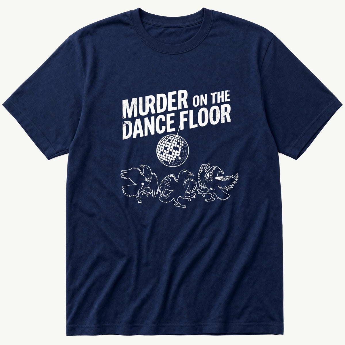 Murder On Floor 44 — Navy T-Shirt