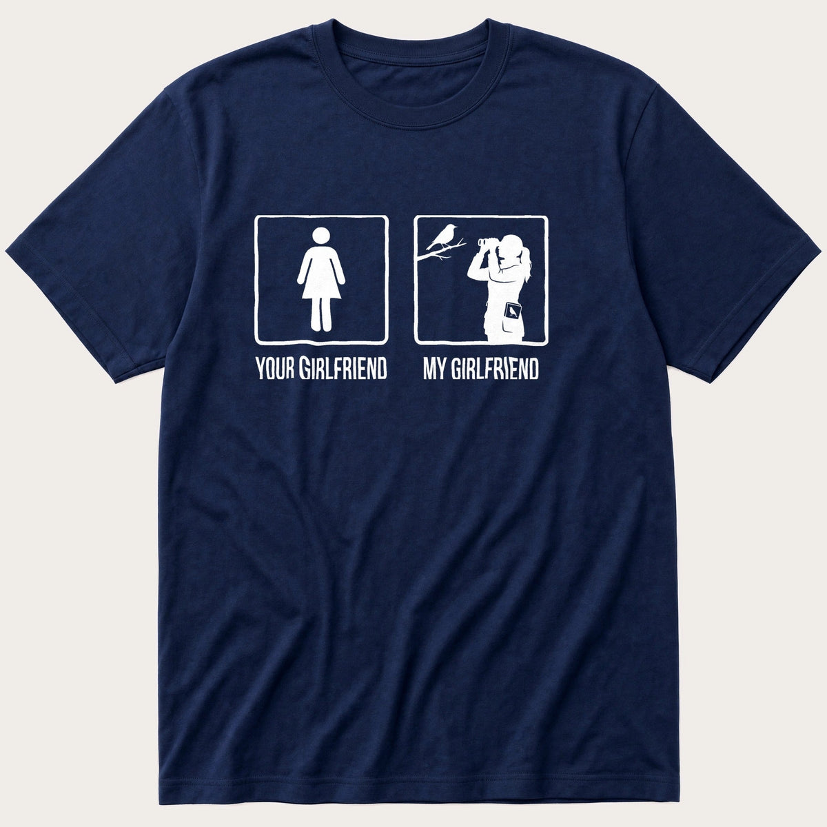 My Girlfriend 34 — Navy T-Shirt