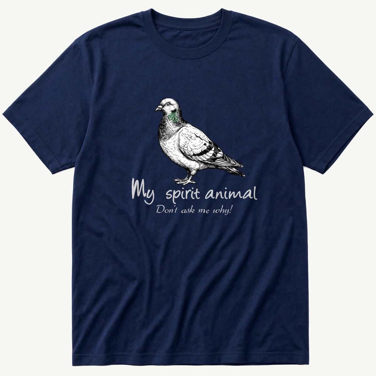 my-spirit-anima2l — Navy T-Shirt