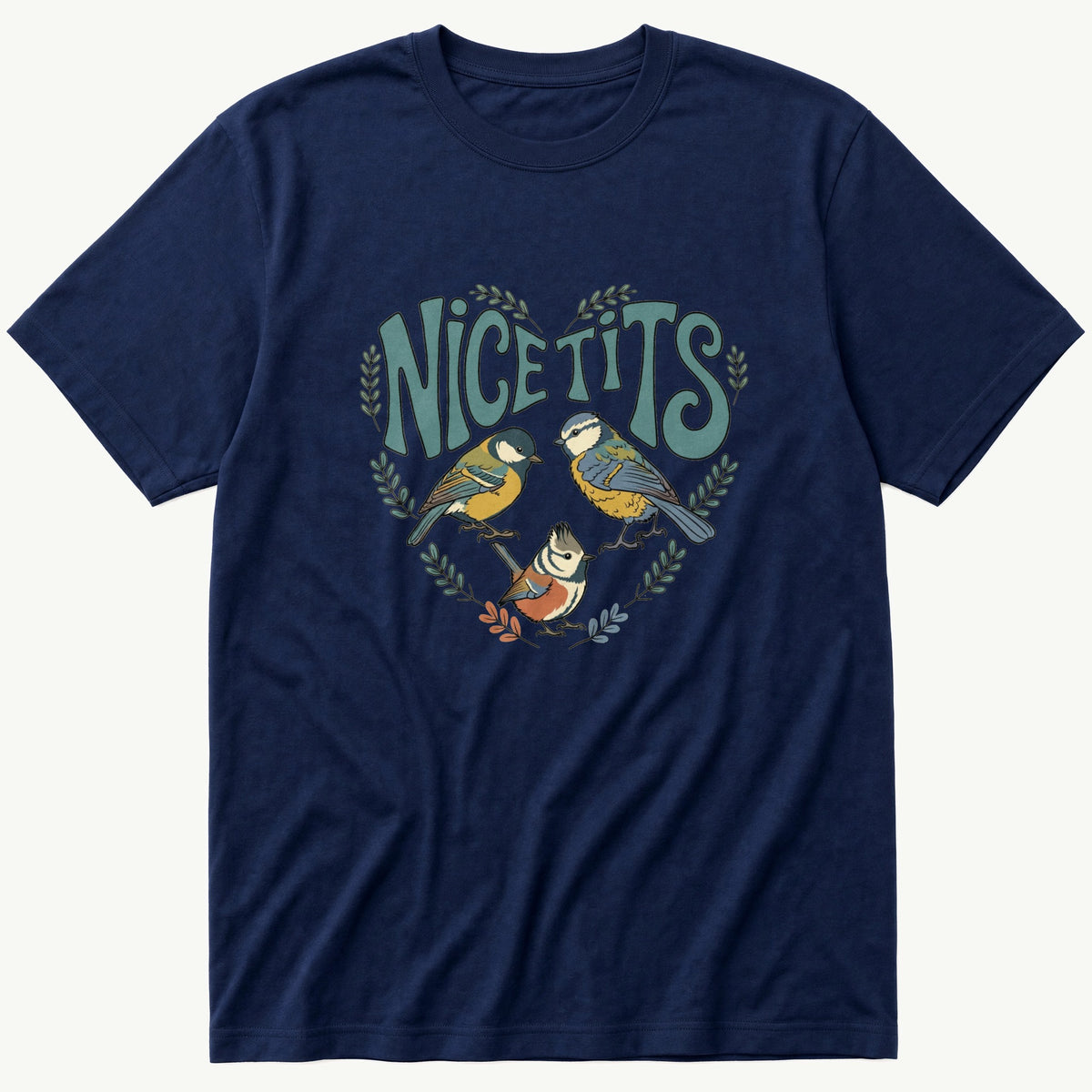 Nice Tits — Navy T-Shirt