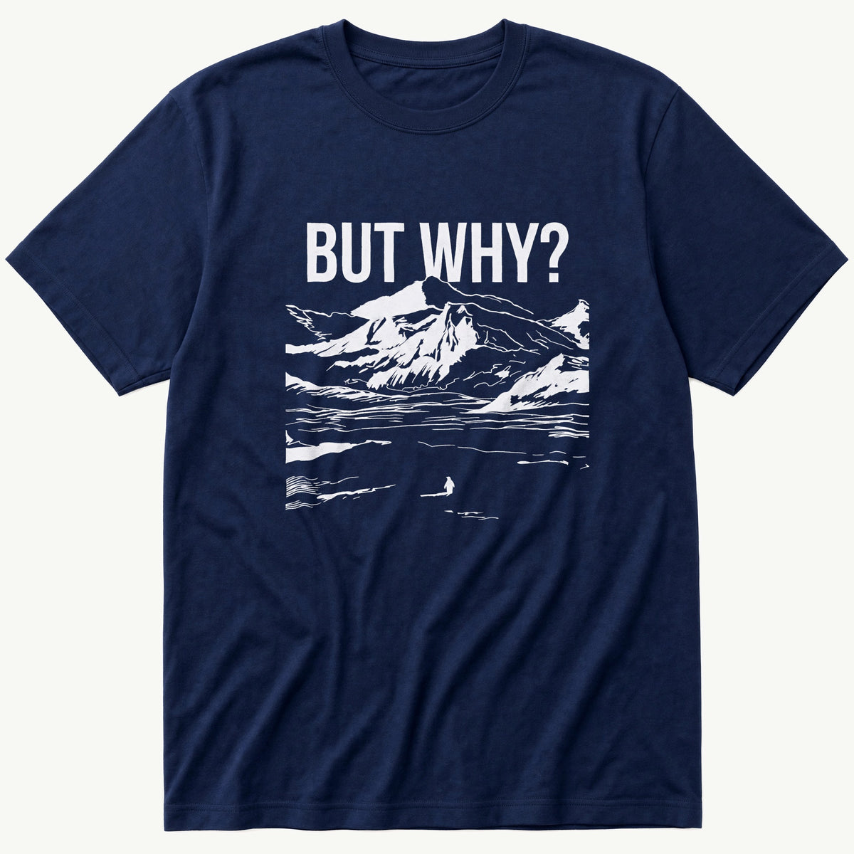 Nihilist Penguin1 — Navy T-Shirt