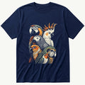 Parrot Breeds 3 — Navy T-Shirt