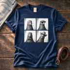 Photo Booth Pigeons — Navy Comfort Colors tee
