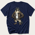 Pilot Hawk — Navy T-Shirt