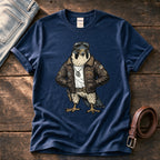 Pilot Hawk — Navy Comfort Colors tee