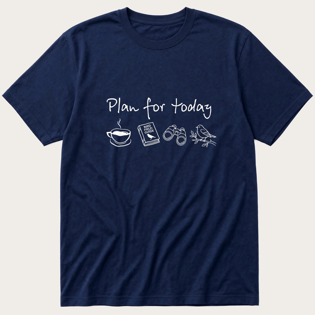 Plan For The Day — Navy T-Shirt