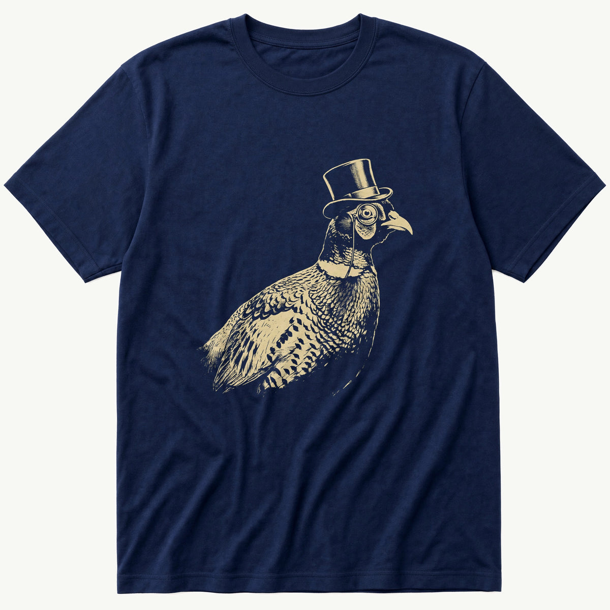 Posh Pheasant 6 — Navy T-Shirt