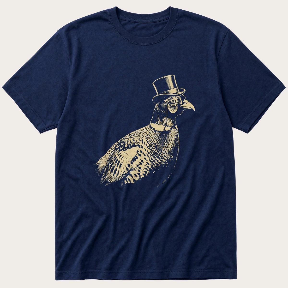 Posh Pheasant 6 — Navy T-Shirt