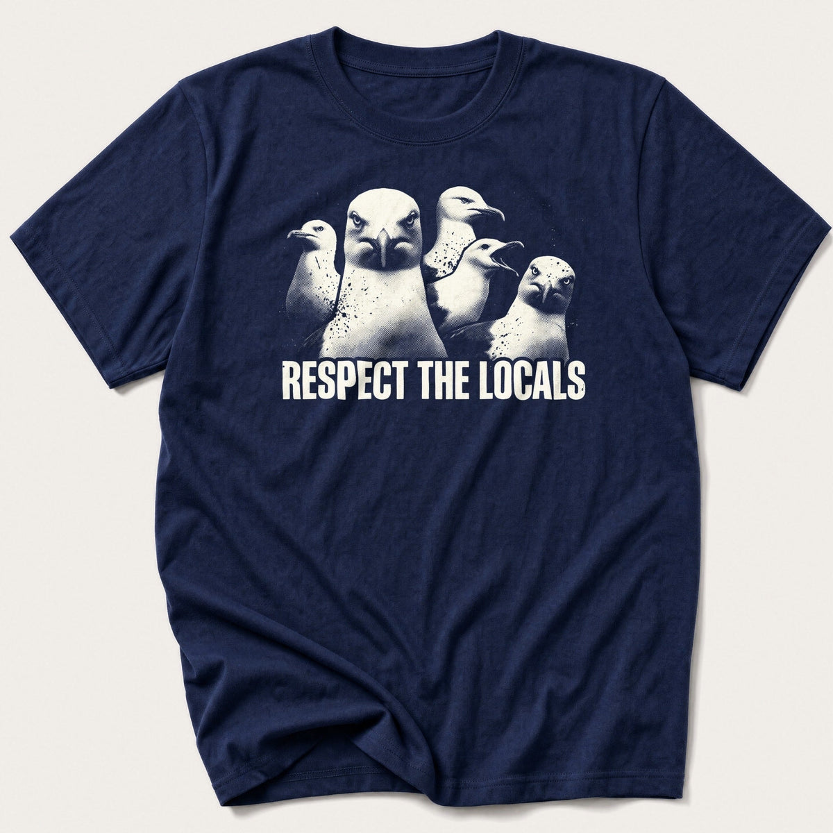 Respect The Locals 11 — Navy T-Shirt
