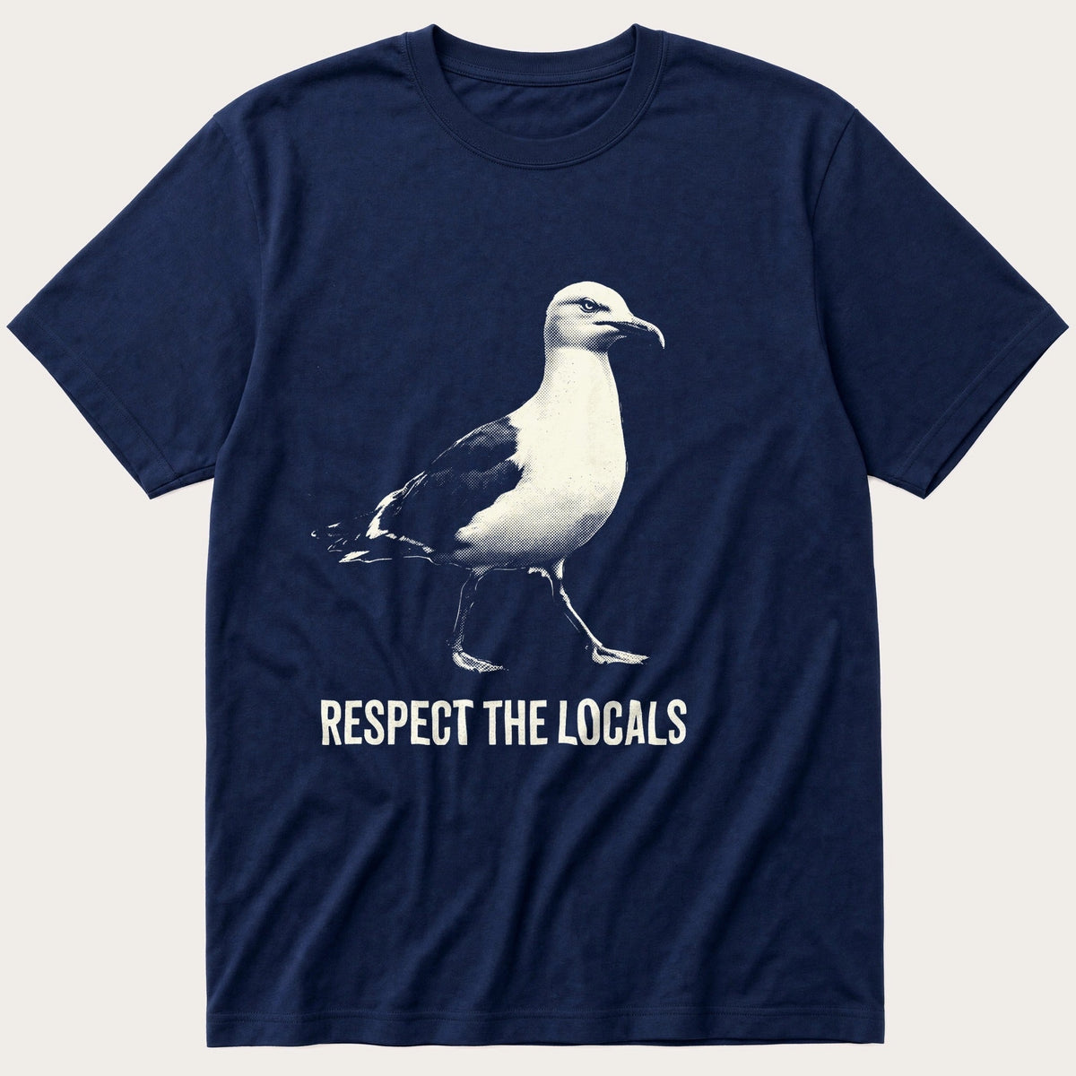 Respect The Locals 56 — Navy T-Shirt