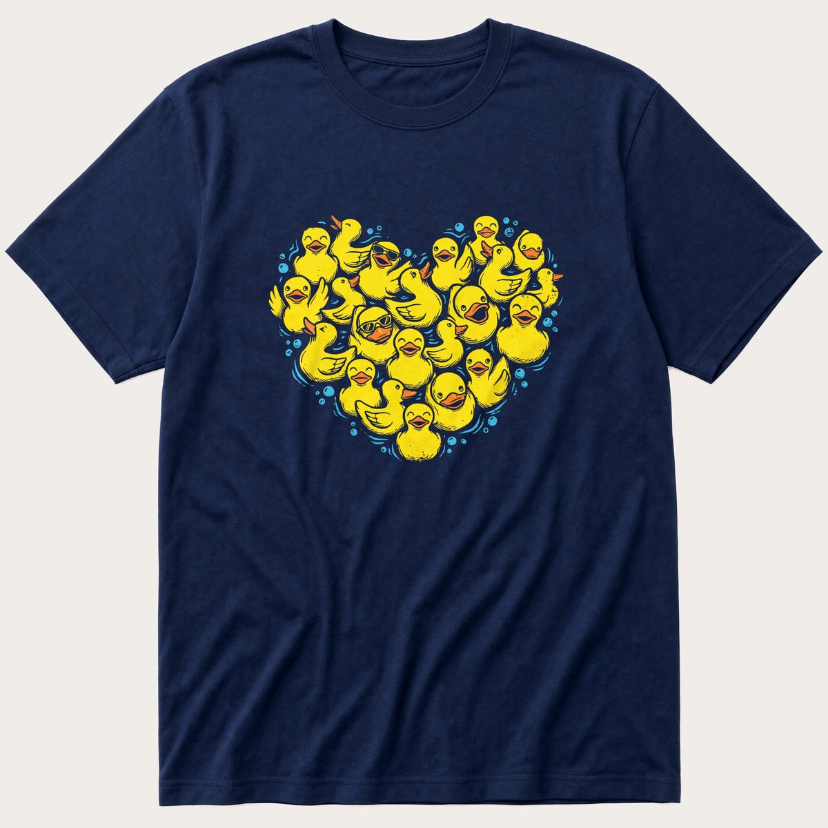 Rubber Duck Lover — Navy T-Shirt