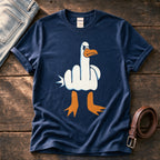 Rude Seagull — Navy Comfort Colors tee
