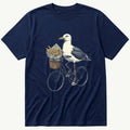 Seagull Bike 67 — Navy T-Shirt