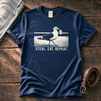 Steal Eat Repeat — Navy Comfort Colors tee