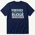 Stressed And Blessed — Navy T-Shirt