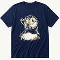 Sunglass Puffin 99 — Navy T-Shirt