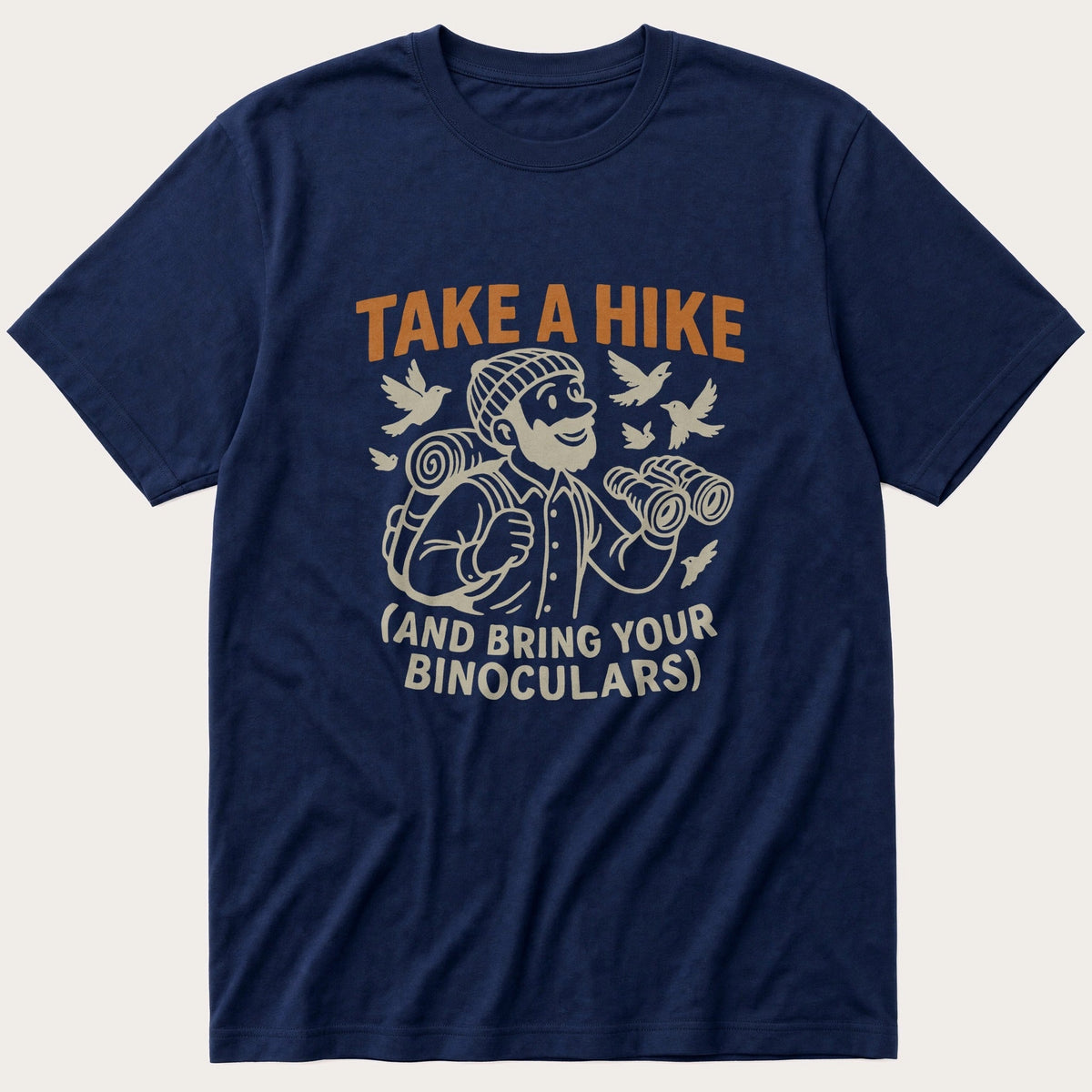 Take A Hike — Navy T-Shirt