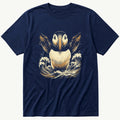 Washed Out Puffin 3 — Navy T-Shirt