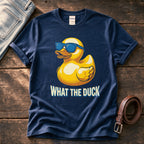 What The Duck 6 — Navy Comfort Colors tee