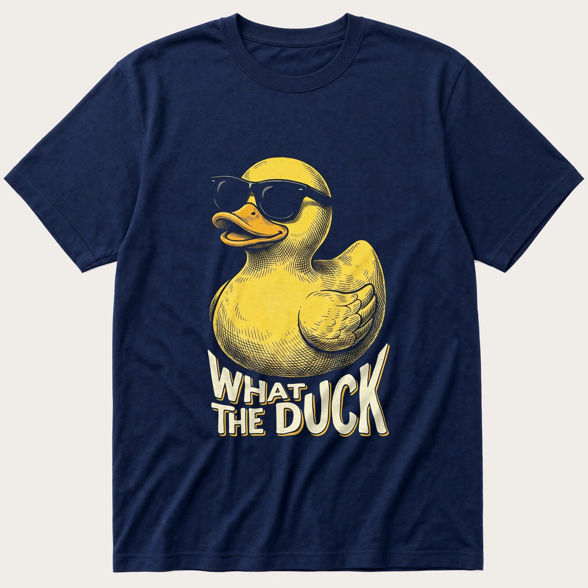 What The Duck 88 — Navy T-Shirt
