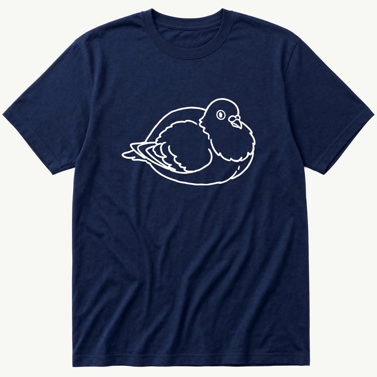 white loaf pidgin — Navy T-Shirt
