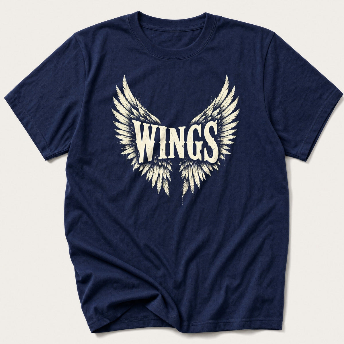 Wings — Navy T-Shirt