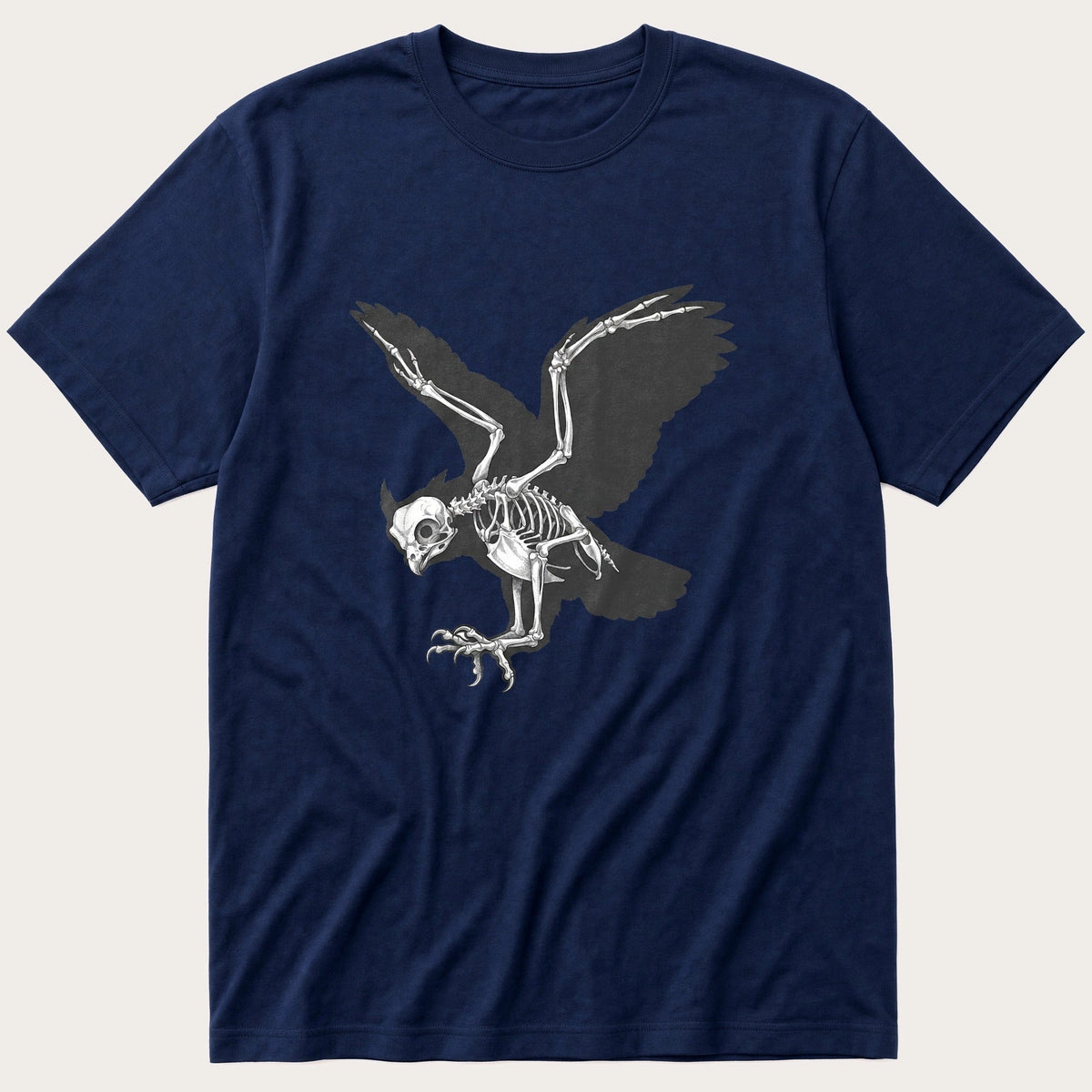 Xray Owl — Navy T-Shirt