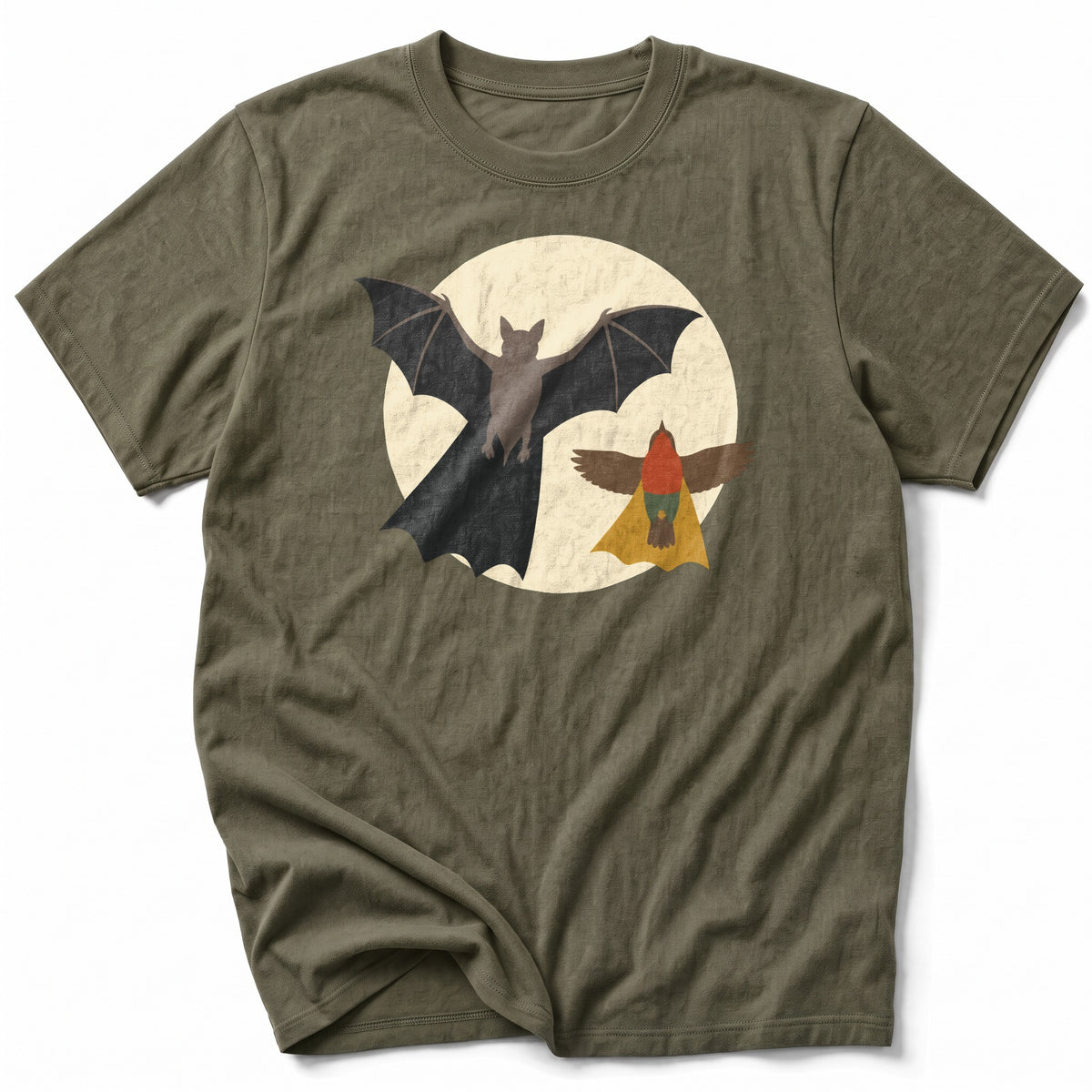 Bat N Robin Moonrise T-Shirt