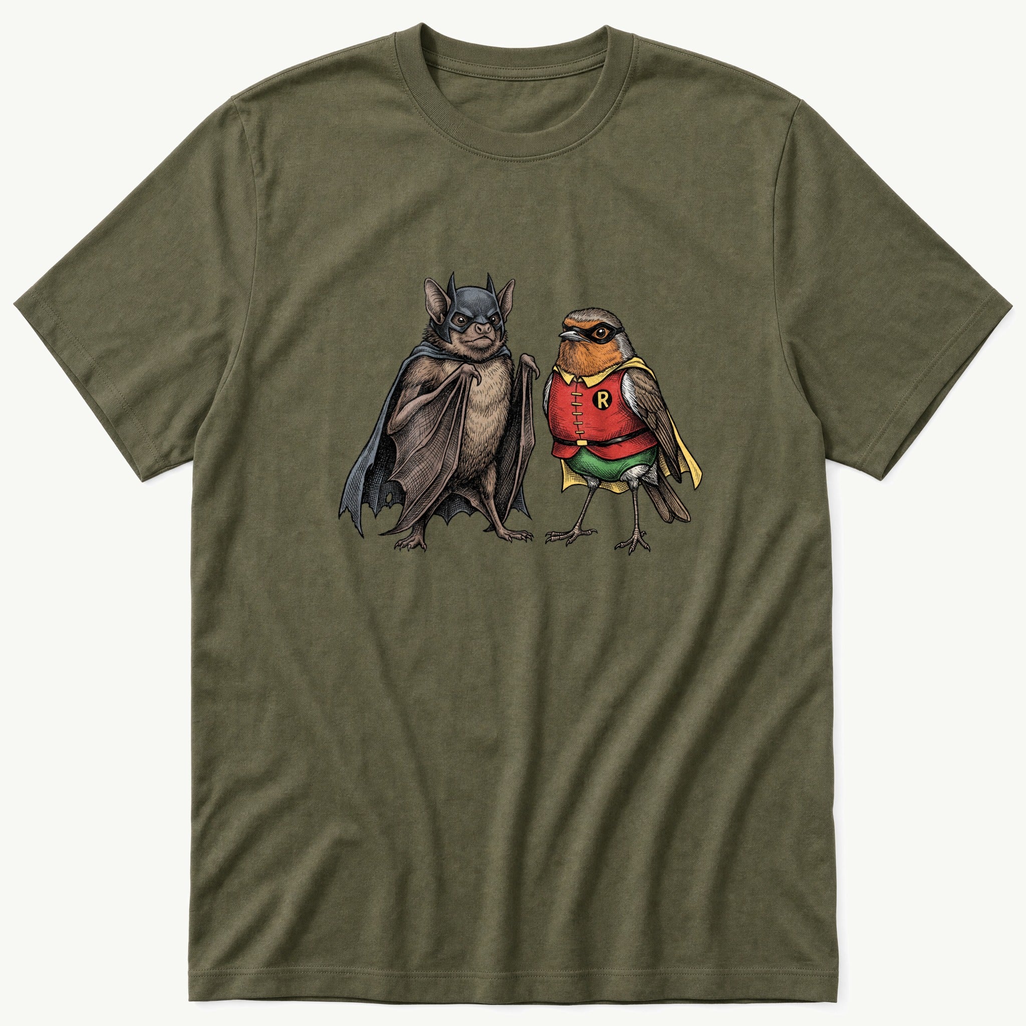 Bat N Robin 11 T-Shirt – FeatherFound