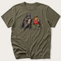 Bat N Robin 11 — Olive T-Shirt