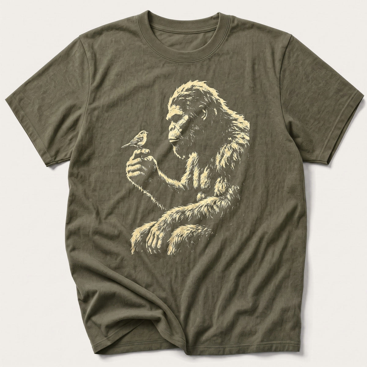 Bigfoot 2 — Olive T-Shirt