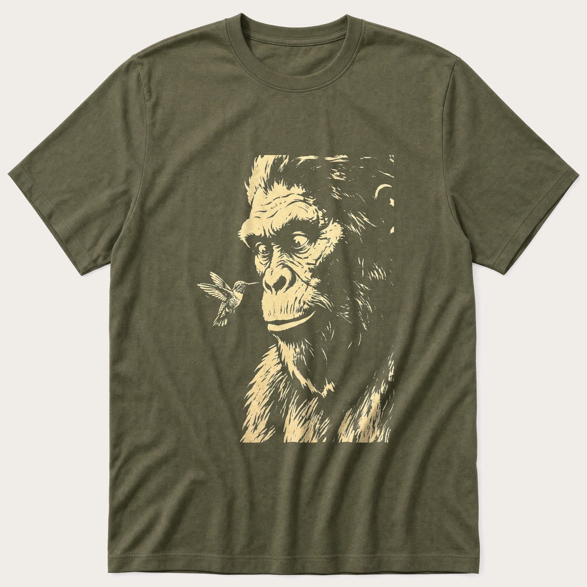 Bigfoot 4 — Olive T-Shirt