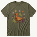 Duck Cutout 1 — Olive T-Shirt