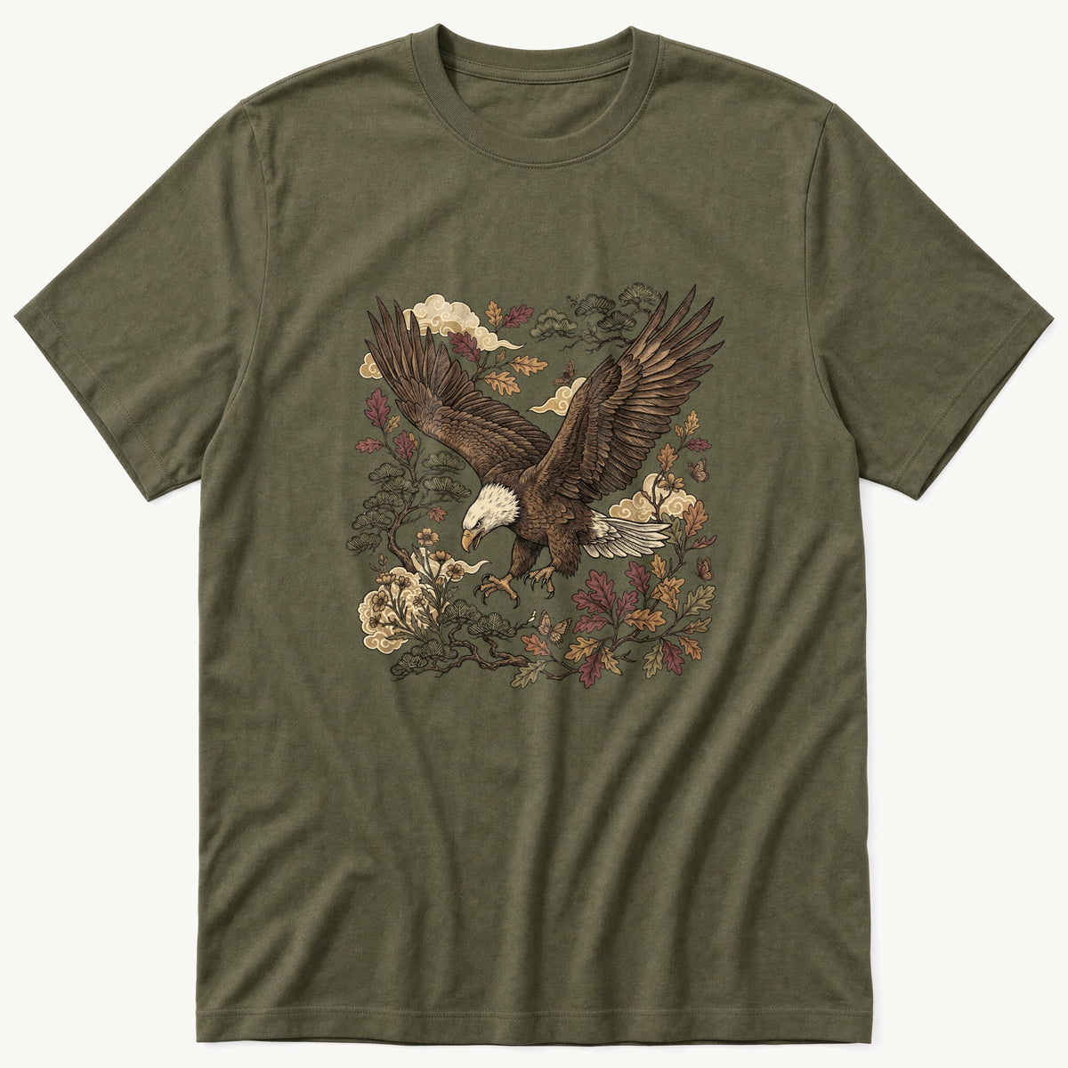 Eagle Murul — Olive T-Shirt