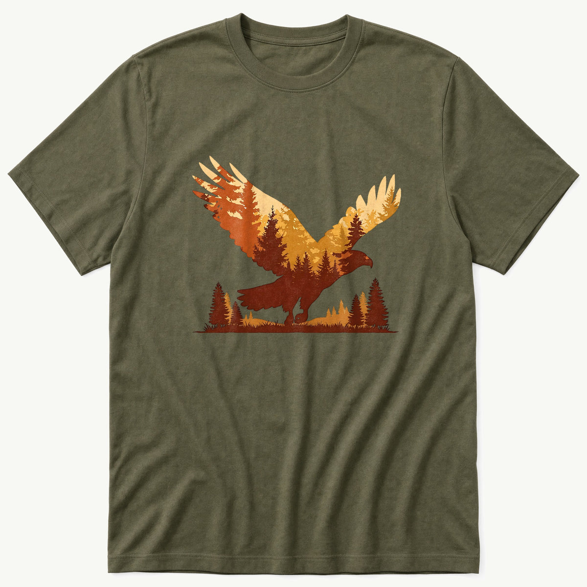 Eagle Urban — Olive T-Shirt