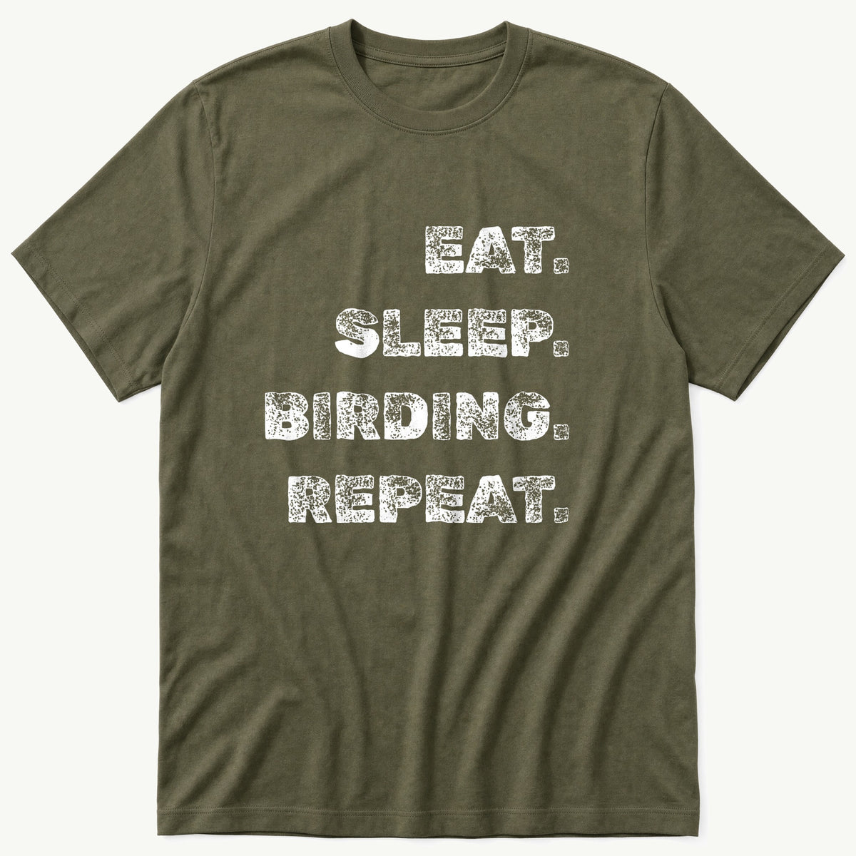 Eat Sleep Birding V2 — Olive T-Shirt