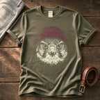 Hawk Beanie 44 — Olive Comfort Colors tee