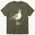 hipster-seagull-2 — Olive T-Shirt