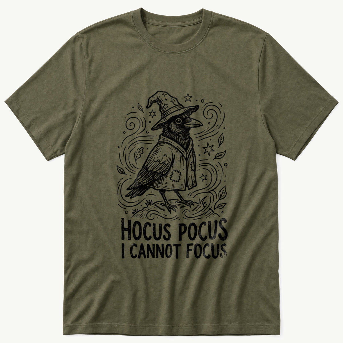 Hocus Pocus — Olive T-Shirt