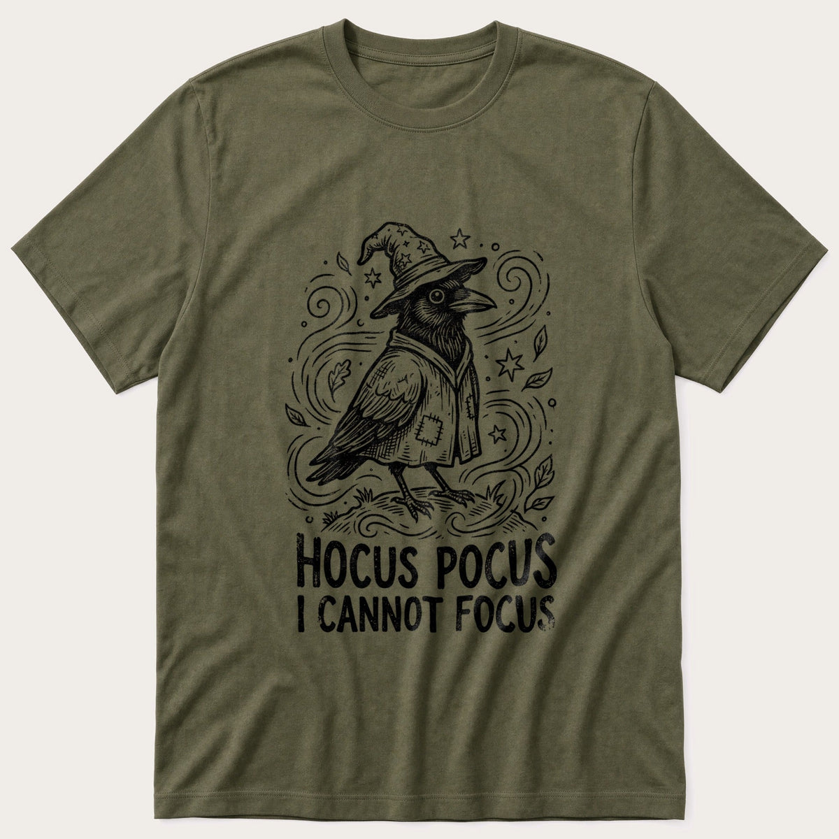 Hocus Pocus — Olive T-Shirt