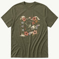 Humming Bird Murul — Olive T-Shirt