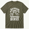 Just A Girl — Olive T-Shirt