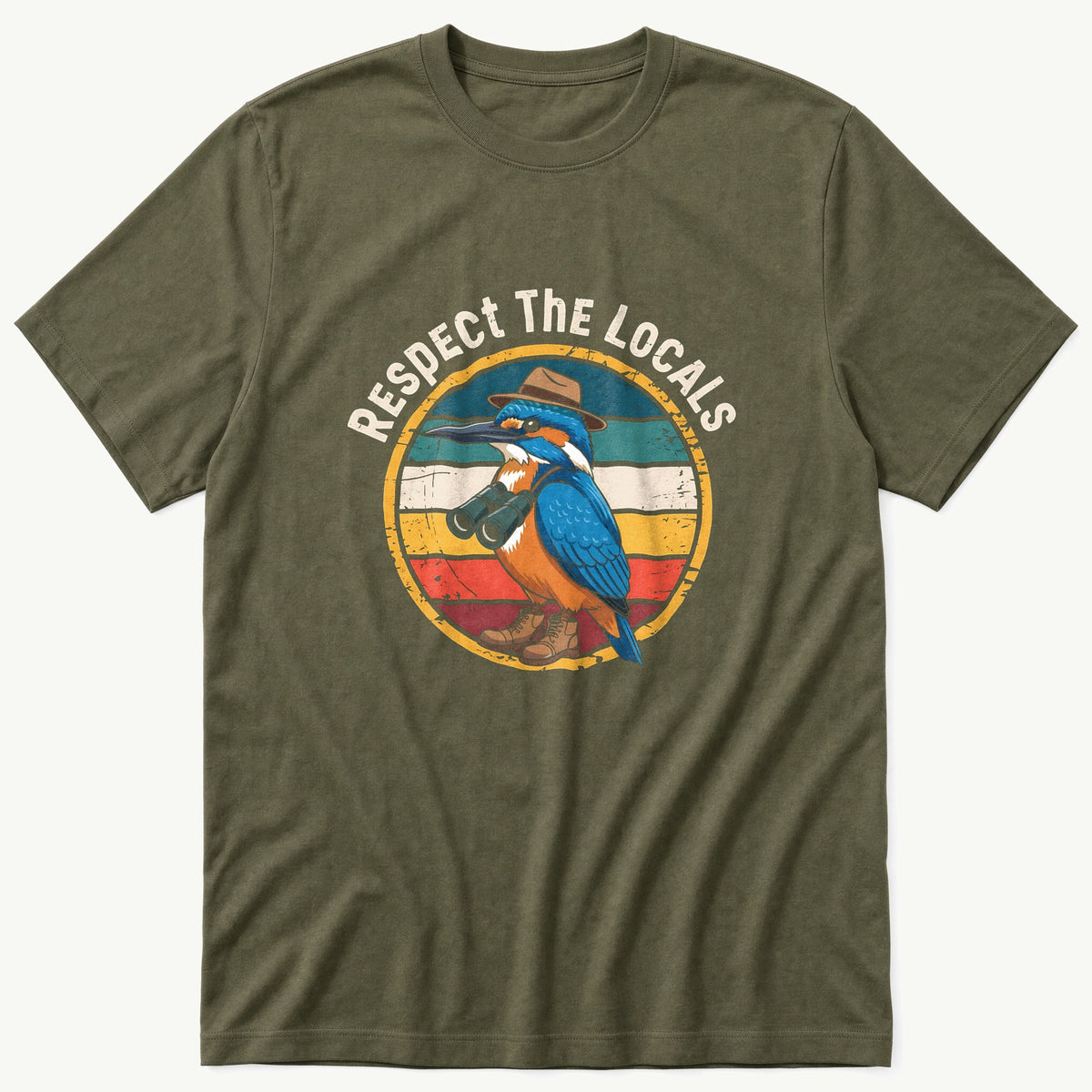 King Fisher Locals — Olive T-Shirt
