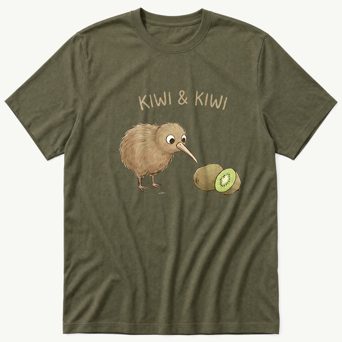 Kiwi & Kiwi — Olive T-Shirt