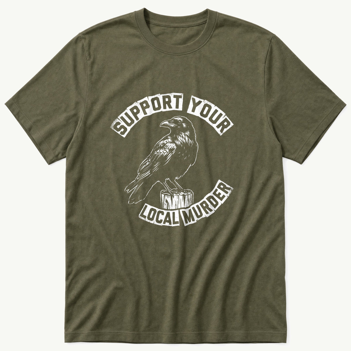 Local Murder 55 — Olive T-Shirt
