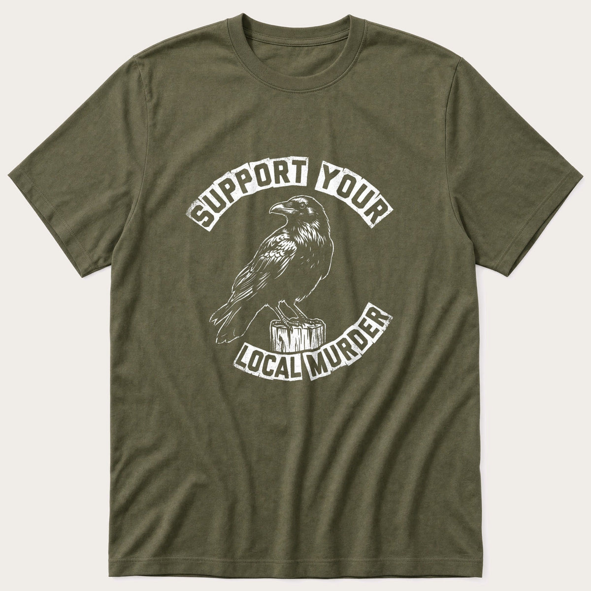 Local Murder 55 — Olive T-Shirt