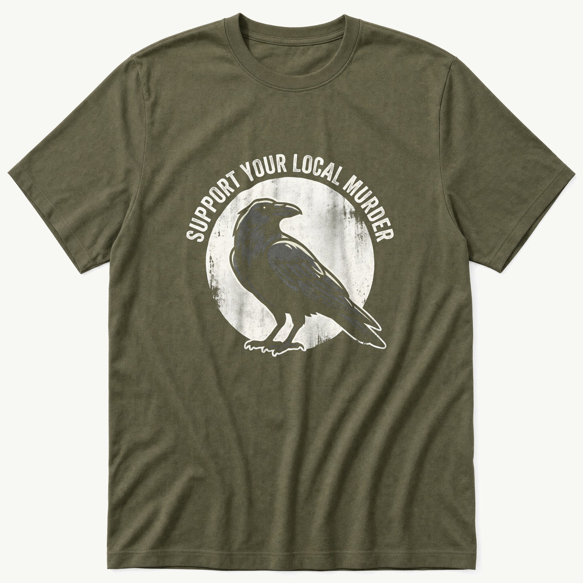 Local Murder  77 — Olive T-Shirt