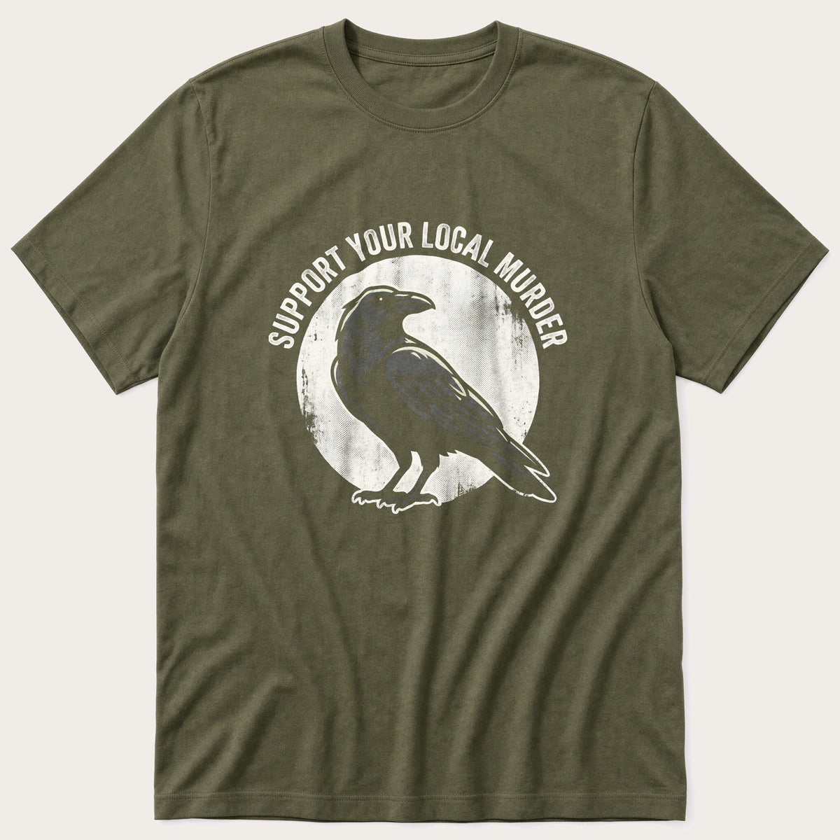Local Murder 77 — Olive T-Shirt