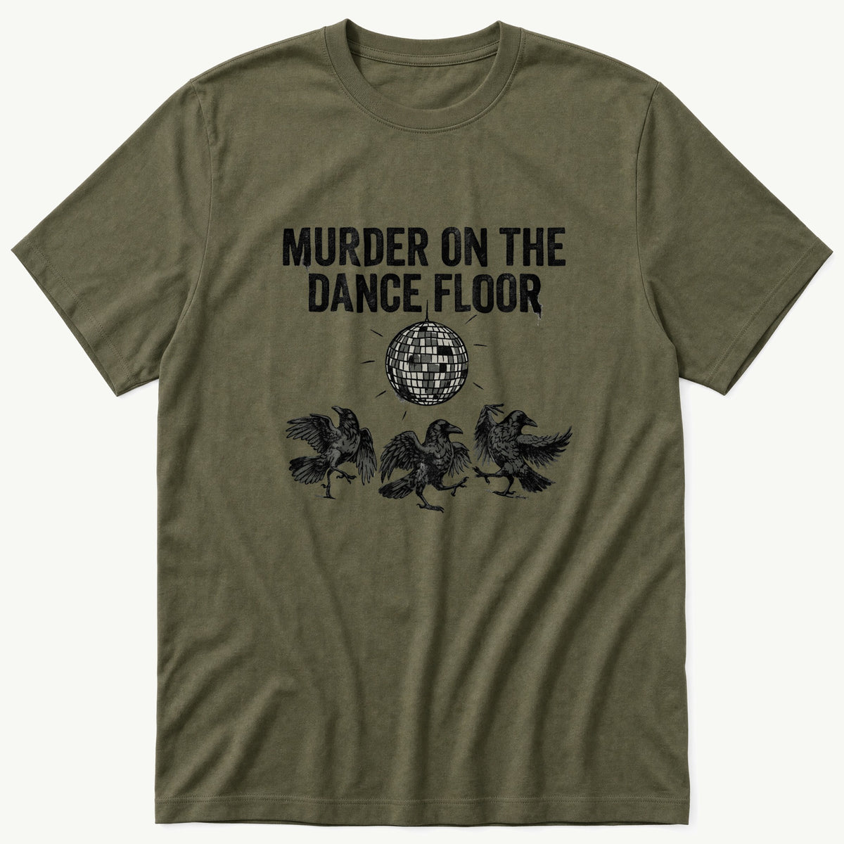 Murder On Floor 12 — Olive T-Shirt