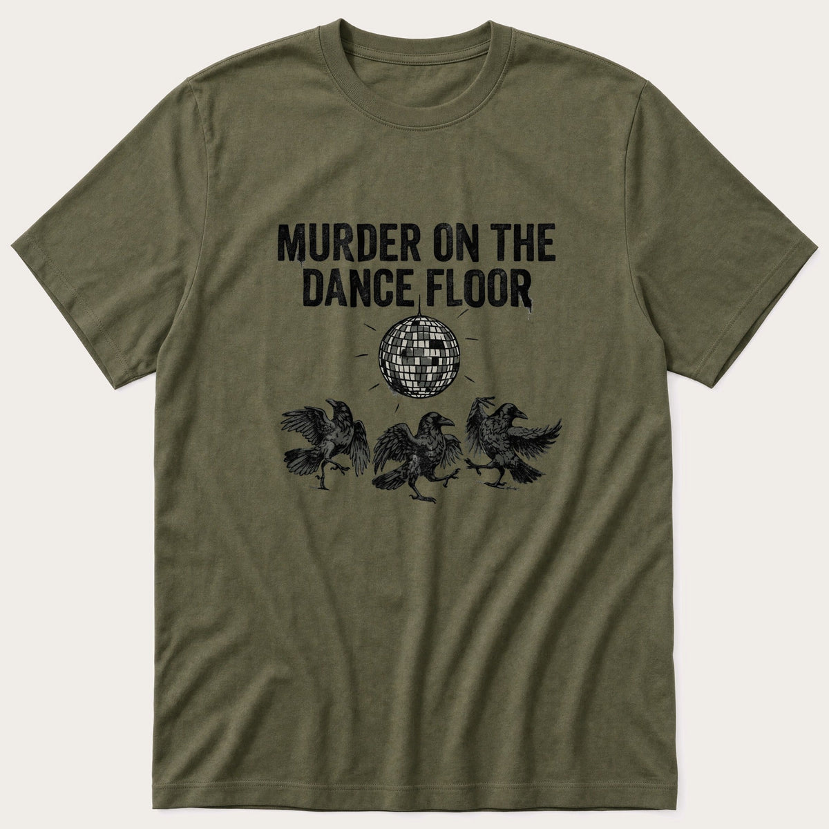 Murder On Floor 12 — Olive T-Shirt